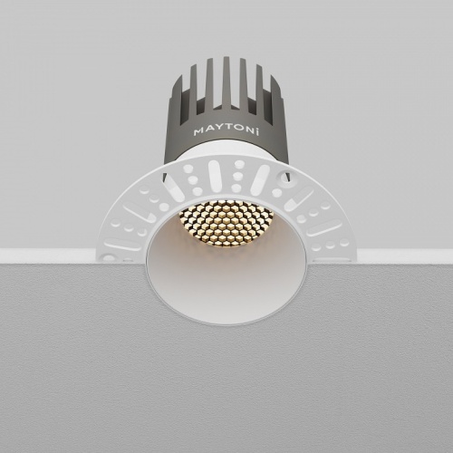 Встраиваемый светильник Maytoni Technical DL122-15W-3K-TRS-W фото 7 Встраиваемый светильник Maytoni Technical DL122-15W-3K-TRS-W фото 7
