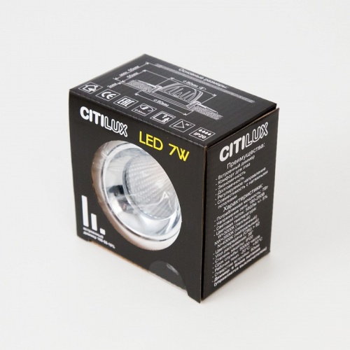 Встраиваемый светильник Citilux Альфа CLD001NW0 фото 5 Встраиваемый светильник Citilux Альфа CLD001NW0 фото 5