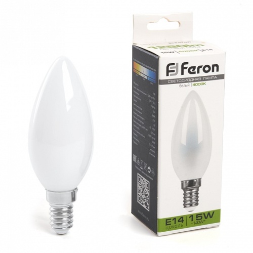 Лампа светодиодная Feron LB-717 E14 15Вт 4000K 38257 фото 3