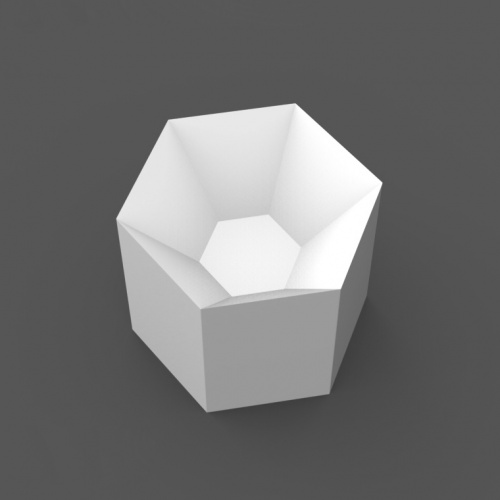 Потолочный светильник HEXAGON B H15 Blue фото 7 Потолочный светильник HEXAGON B H15 Blue фото 7