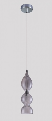 Светильник подвесной Crystal Lux IRIS SP1 B SMOKE