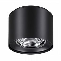 358475 OVER NT21 237 черный Светильник накладной IP20 LED 4000K 20W 200-260V RECTE