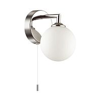 LUMION 4565/1W VINTAGE LN22 000 хром, белый Бра с выключателем G9 1*40W IP44 220V PIPER