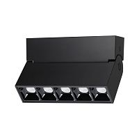 NOVOTECH 358323 OVER NT19 380 черный Светильник накладной IP33 LED 4000К 13W 110-265V EOS