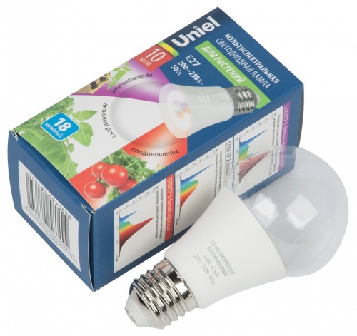 Лампа светодиодная Uniel LED E27 10Вт K UL-00011438 фото 10