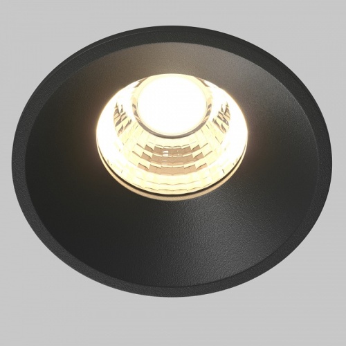 Встраиваемый светильник Maytoni Technical Round DL058-7W3K-B фото 2