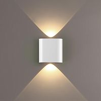 ODEON LIGHT 7192/2WL HIGHTECH ODL27 Настенный светильник белый/металл IP20 LED 2W 3000K 220V MAGNUM