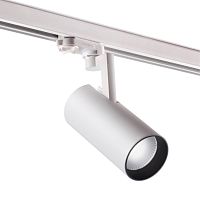NOVOTECH 358257 PORT NT19 268 белый Трехфазный трековый светодиодный светильник IP20 LED 30W 220-240V HELIX