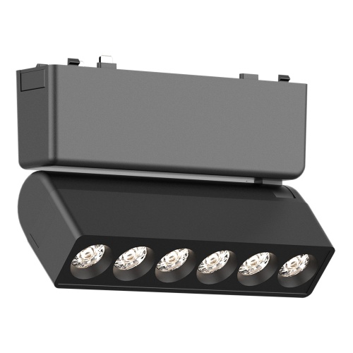 ST675.446.06 Магнитный трековый светильник Черный LED 1*6W 4000K 360Lm Ra>90 >90 IP20 L122xW26xH81 48V ST675.446.06 Магнитный трековый светильник Черный LED 1*6W 4000K 360Lm Ra>90 >90 IP20 L122xW26xH81 48V