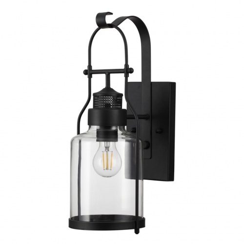 4835/1W NATURE ODL21 577 черный/стекло Ландшафтный настенный светильник E27 1*60W IP44 KALPI 4835/1W NATURE ODL21 577 черный/стекло Ландшафтный настенный светильник E27 1*60W IP44 KALPI