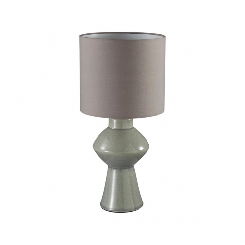 LUMION 8129/1T MODERNI LN26 480 серый, керамика/текстиль Настольная лампа E27 1*60W 220V SEGI