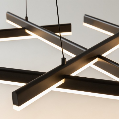 Подвесная люстра Maytoni Line MOD016PL-L80BK фото 7