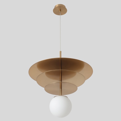 Светильник подвесной Crystal Lux UVA SP1.3 BRASS фото 3 Светильник подвесной Crystal Lux UVA SP1.3 BRASS фото 3