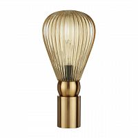 ODEON LIGHT EXCLUSIVE 5402/1T MODERN ODL_EX23 000 золотой/янтарный/металл/стекло Настольная лампа E14 1*40W ELICA