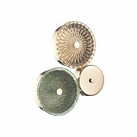 ODEON LIGHT EXCLUSIVE 5412/14WL L-VISION ODL_EX23 143 золотой/желтый/зеленый металл/стекло Бра LED 14W 4000K CARAMELLA