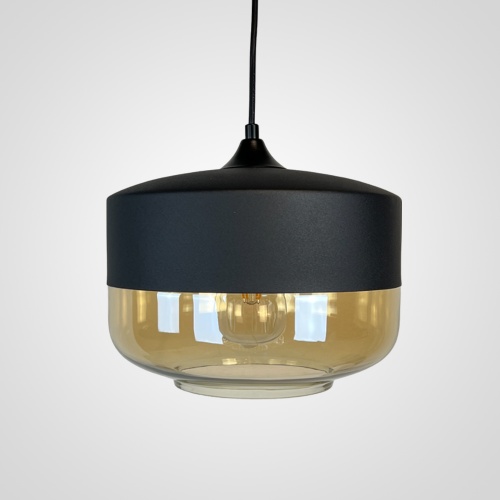 Подвесной светильник NORD D D25 Black/Amber Подвесной светильник NORD D D25 Black/Amber