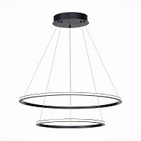ST604.443.56 Светильник подвесной ST-Luce Черный/Белый LED 1*56W 4000K