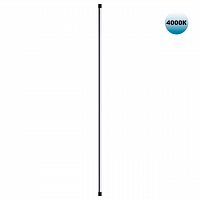 NOVOTECH 359348 KONST NT24 056 черный Светильник линейный светодиодный IP20 LED 16W 170-265V 4000K 1280Лм VITZ