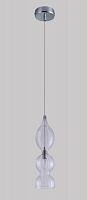 Светильник подвесной Crystal Lux IRIS SP1 B TRANSPARENT
