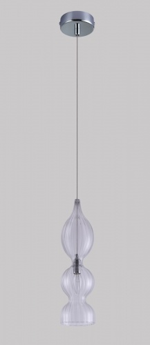 Светильник подвесной Crystal Lux IRIS SP1 B TRANSPARENT