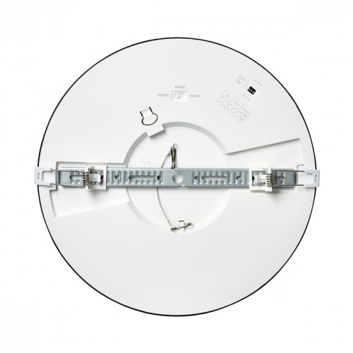 SONEX 7788/24L MITRA LED SN 537 Светильник пластик/белый/черный LED 24Вт 3000/4000/6500К D300 IP44 CCT/датчик движения NEBULA BLACK фото 3