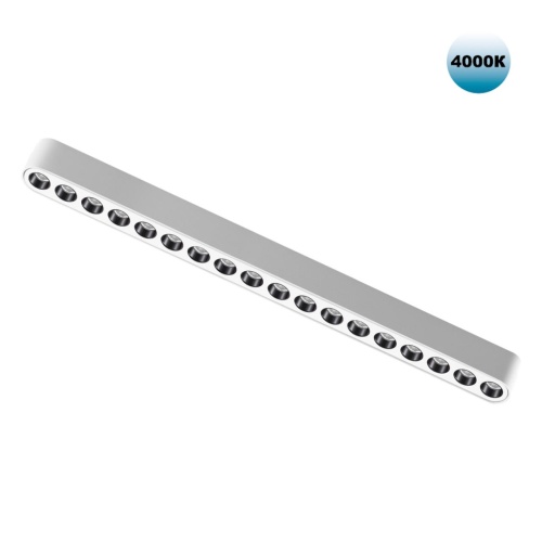 NOVOTECH 359079 SHINO NT23 185 белый Трековый светильник для низковольтного шинопровода IP20 LED 18W 48V 4000K 1710Лм SMAL