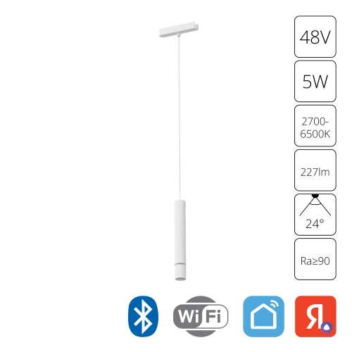 Магнитный трековый светильник Arte Lamp RAPID SMART A2959PL-1WH Магнитный трековый светильник Arte Lamp RAPID SMART A2959PL-1WH