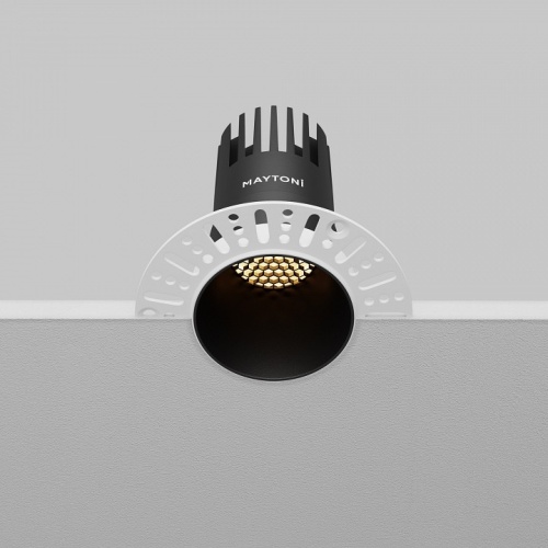 Встраиваемый светильник Maytoni Technical Dip DL120-10W-2.7K-TRS-B фото 7