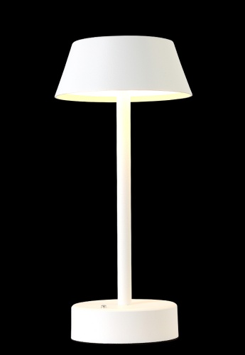 Аккумуляторная настольная лампа Crystal Lux SANTA LG1 WHITE Аккумуляторная настольная лампа Crystal Lux SANTA LG1 WHITE