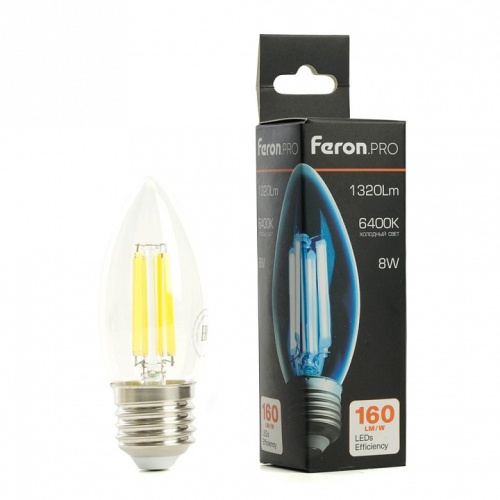Лампа светодиодная Feron LB-1208 E27 8Вт 6400K 51243 фото 4
