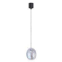 ODEON LIGHT 5039/1A MODERN ODL24 367 черный/перламутровый/металл/стекло Подвес G9 1*40W MUSSELS