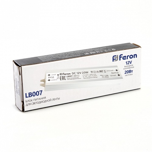 Блок питания Feron lb007 48052 фото 6 Блок питания Feron lb007 48052 фото 6