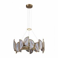 ODEON LIGHT EXCLUSIVE 5448/40L L-VISION ODL_EX25 085 Люстра бронзовый/металл/акрил/искусственный мрамор IP20 LED 40W 3000K 220V TOSCANA
