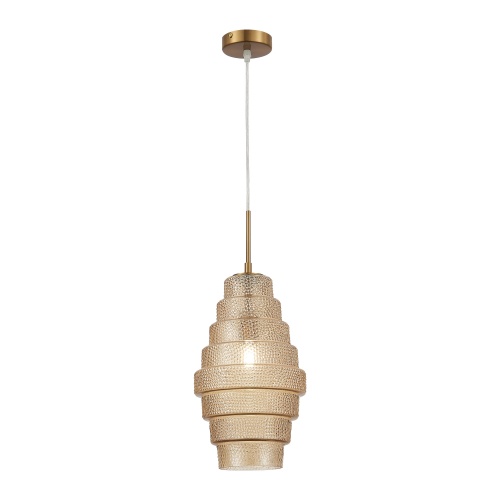 SL1001.203.01 Подвес ST-Luce Латунь/Коньячный E27 1*40W SL1001.203.01 Подвес ST-Luce Латунь/Коньячный E27 1*40W