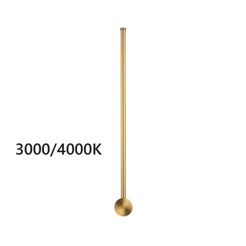 ODEON LIGHT 4335/12WGP HIGHTECH ODL23 275 золото Настенный светильник IP20 LED 12W 525Лм 3000K/4000K (перекл. ч/з тумблер на драйвере) FILLINI