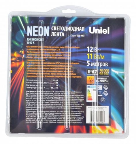 Лента светодиодная Uniel Neon ULS-N03 UL-00009095 фото 2 Лента светодиодная Uniel Neon ULS-N03 UL-00009095 фото 2