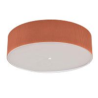 LUMION 8329/5 MODERNI LN26 184 кирпичный/белый, металл/текстиль/пластик Потолочный светильник E27 LED 5*10W 220V GOFERA