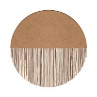 ODEON LIGHT 7073/8WL ECODESIGN ODL26 187 Настенный светильник бежевый/пробка/нити/металл IP20 LED 8W 232Лм 3000K 220-240V CORK