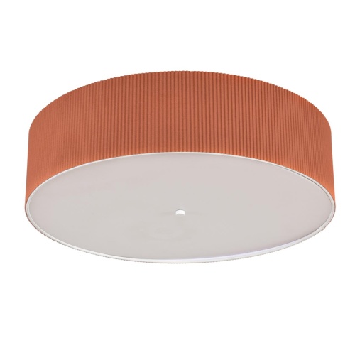 LUMION 8329/5 MODERNI LN26 184 кирпичный/белый, металл/текстиль/пластик Потолочный светильник E27 LED 5*10W 220V GOFERA