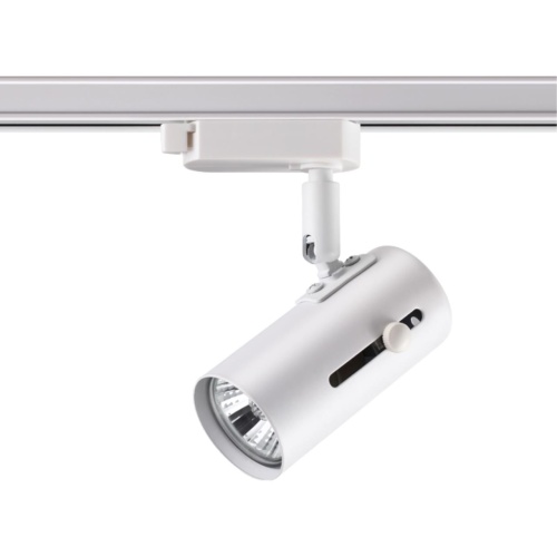 NOVOTECH 370413 PORT NT19 290 белый Светильник трековый однофазный трехжильный IP20 GU10 50W 220V PIPE