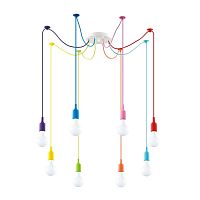 LUMION 3719/8 SUSPENTIONI LN26 362 разноцветный Светильник подвесной "паук" E27 8*60W 220V LOTTE