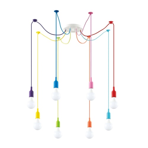 LUMION 3719/8 SUSPENTIONI LN26 362 разноцветный Светильник подвесной "паук" E27 8*60W 220V LOTTE