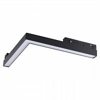 NOVOTECH 358606 SHINO NT21 167 черный Трековый светильник для низковольного шинопровода IP20 LED 4000K 24W 48V FLUM