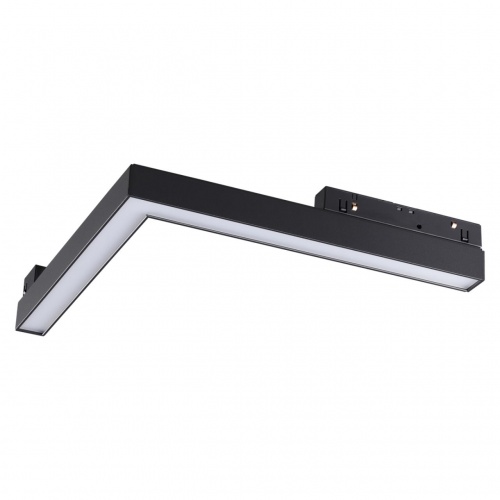 NOVOTECH 358606 SHINO NT21 167 черный Трековый светильник для низковольного шинопровода IP20 LED 4000K 24W 48V FLUM