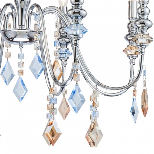 Подвесная люстра Lucia Tucci Maya MAYA 4450.8 chrome фото 3