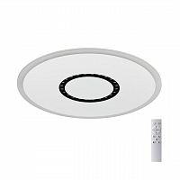 7663/34L MITRA LED SN 558 Светильник пластик/белый LED (34Вт+17Вт) 3050-6050K D475 IP20 пульт ДУ COSMO