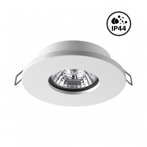 NOVOTECH 370934 SPOT NT22 598 белый Светильник встраиваемый влагозащищенный IP44 GU10 50W 220V AQUA
