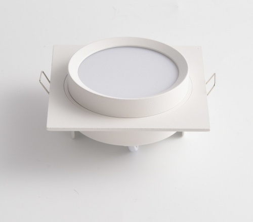 Встраиваемый светильник Maytoni Technical Hoop DL086-GX53-SQ-W фото 2