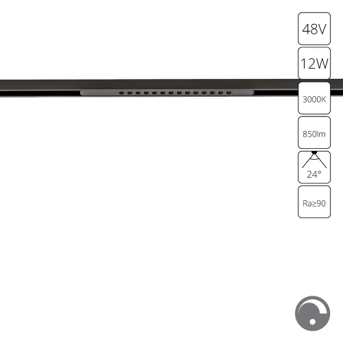 Магнитный трековый светильник Arte Lamp OPTIMA 0.1-10V A7496PL-1BK Магнитный трековый светильник Arte Lamp OPTIMA 0.1-10V A7496PL-1BK