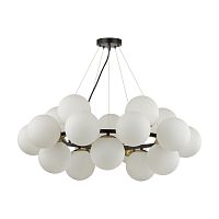 LUMION 6508/20 MODERNI LN26 170 чёрный, белый, бронза Люстра E14 20*40W 220V MELONA